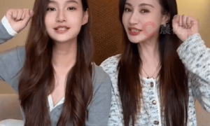 演员杨雪发布和女儿同框视频 网友：两个一模一样的江玉燕