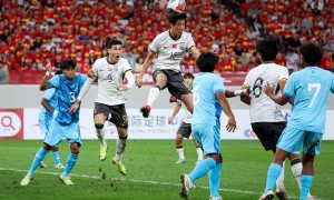 U23亚预赛-王钰栋替补独造6球 U22国足10-0北马里亚纳两连胜