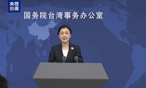 国务院台办新任发言人张晗亮相