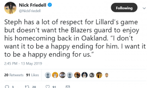 原创
大战在即勇士却迎坏消息,克莱直言要保持绝对警惕,库里放出狠话